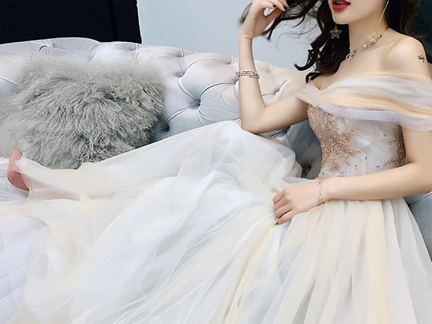【Domi高级婚纱】女神系列晚礼服