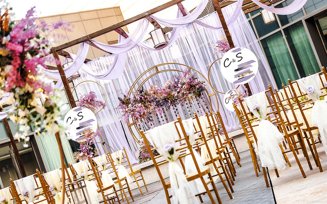 【忆拾光】瑞吉酒店18层空中花园实景案例