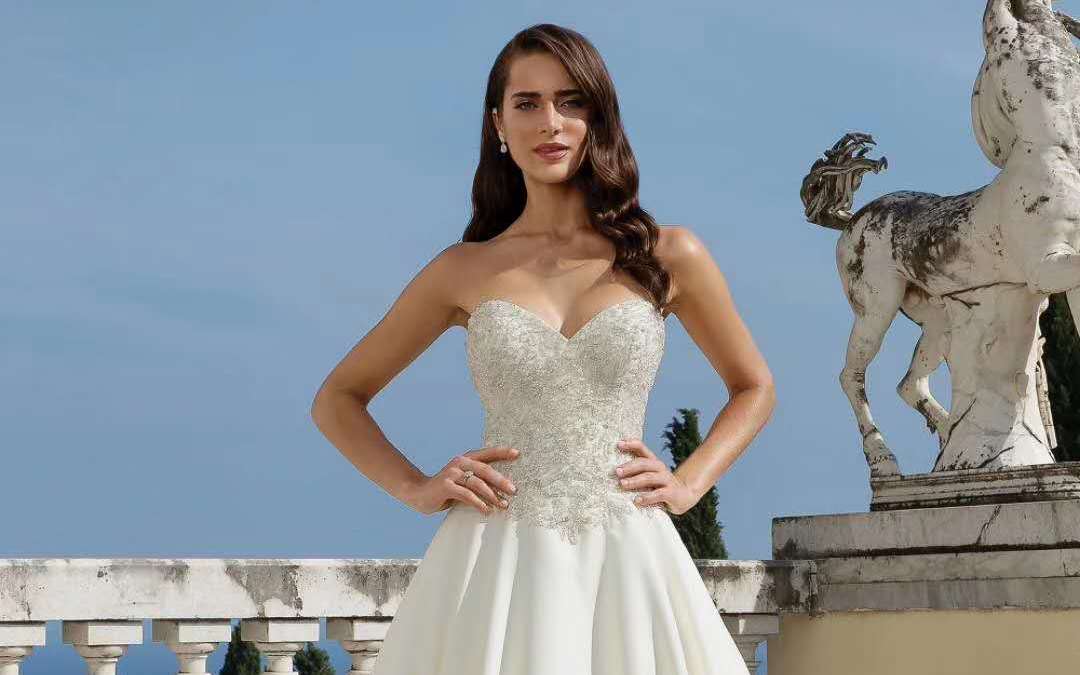 乐生/抹胸款高个儿新娘首选