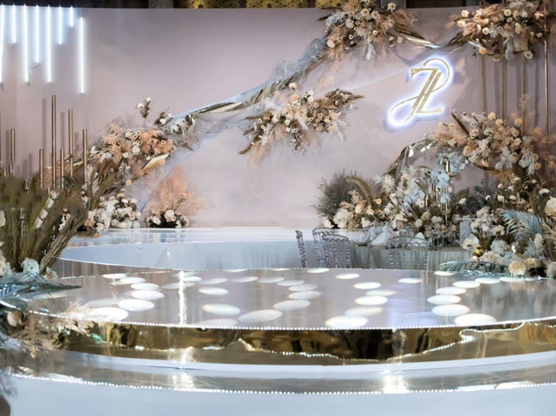 【香蕉·计划】Belong 简约干净藕粉色婚礼