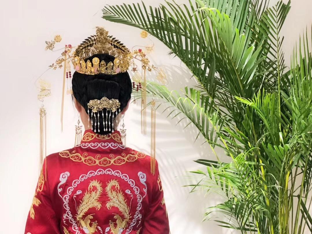 凯瑟琳婚纱礼服化妆造型主管老师 全程跟妆