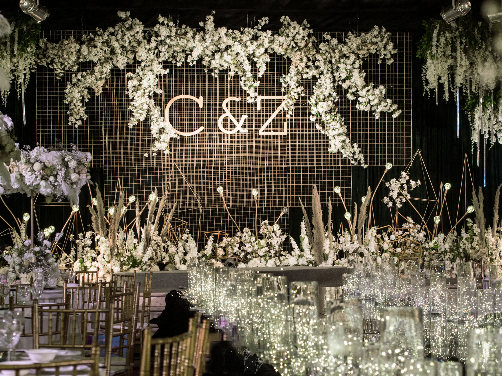 爱尔语典 黄白色大气婚礼