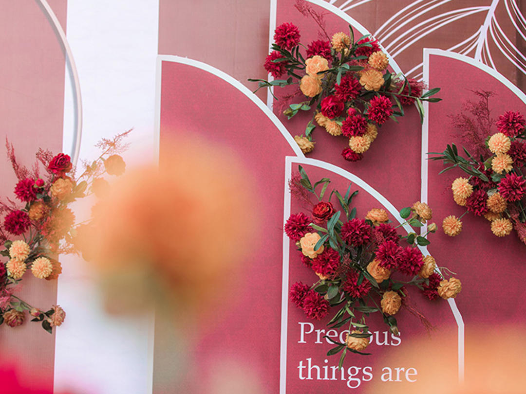 喜礼婚嫁/轻奢红金色婚礼/含主持摄像