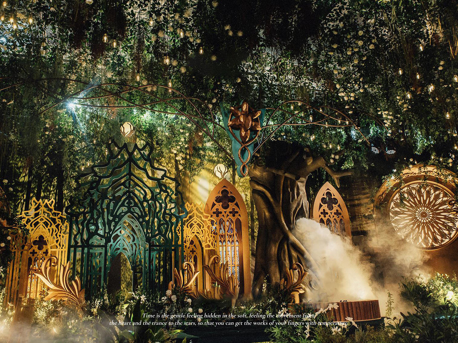 新娘必看 百万网红婚礼一站式来袭 精灵公主宴会厅