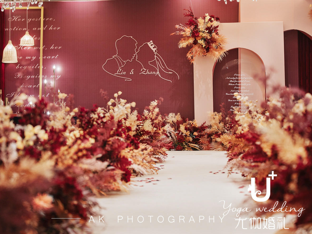 【尤伽婚礼】--泰式深红色婚礼