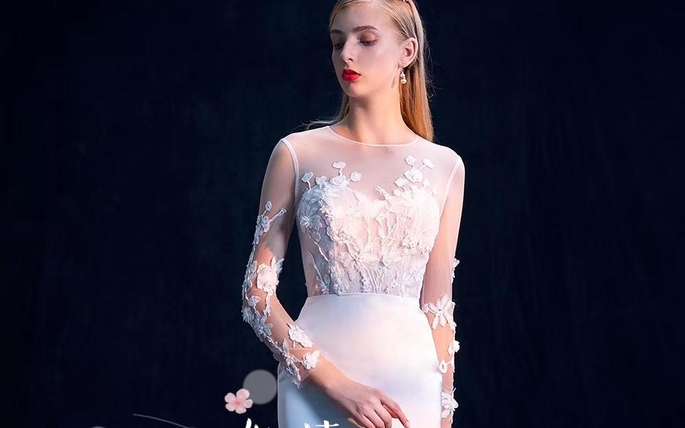 户外婚礼小轻纱系列【御禧--定制租赁】