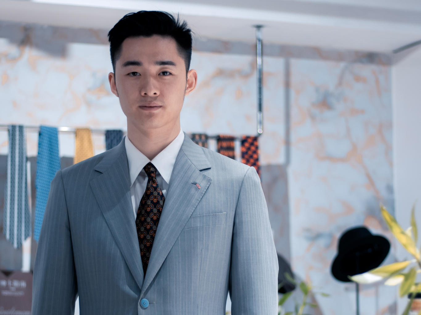 【进口面料】意大利全羊毛西服新款版型设计