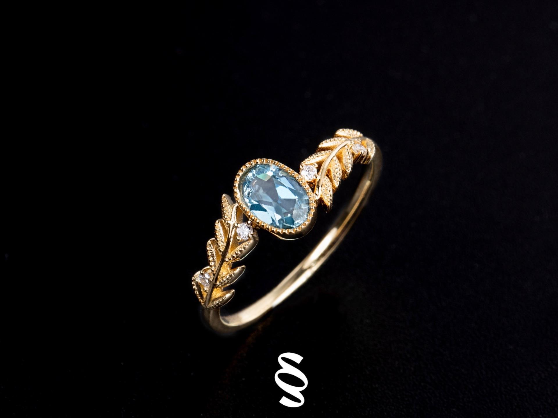 时尚设计生活佩戴类珠宝-麦穗