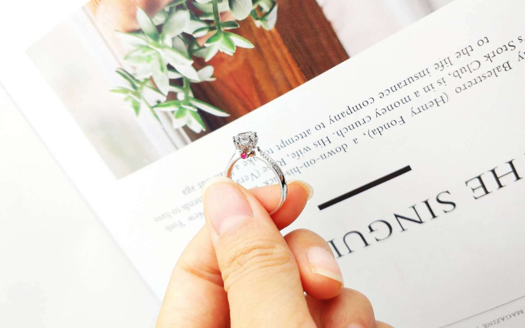 【拒绝撞款】40分显钻婚戒丨GIA官方认证