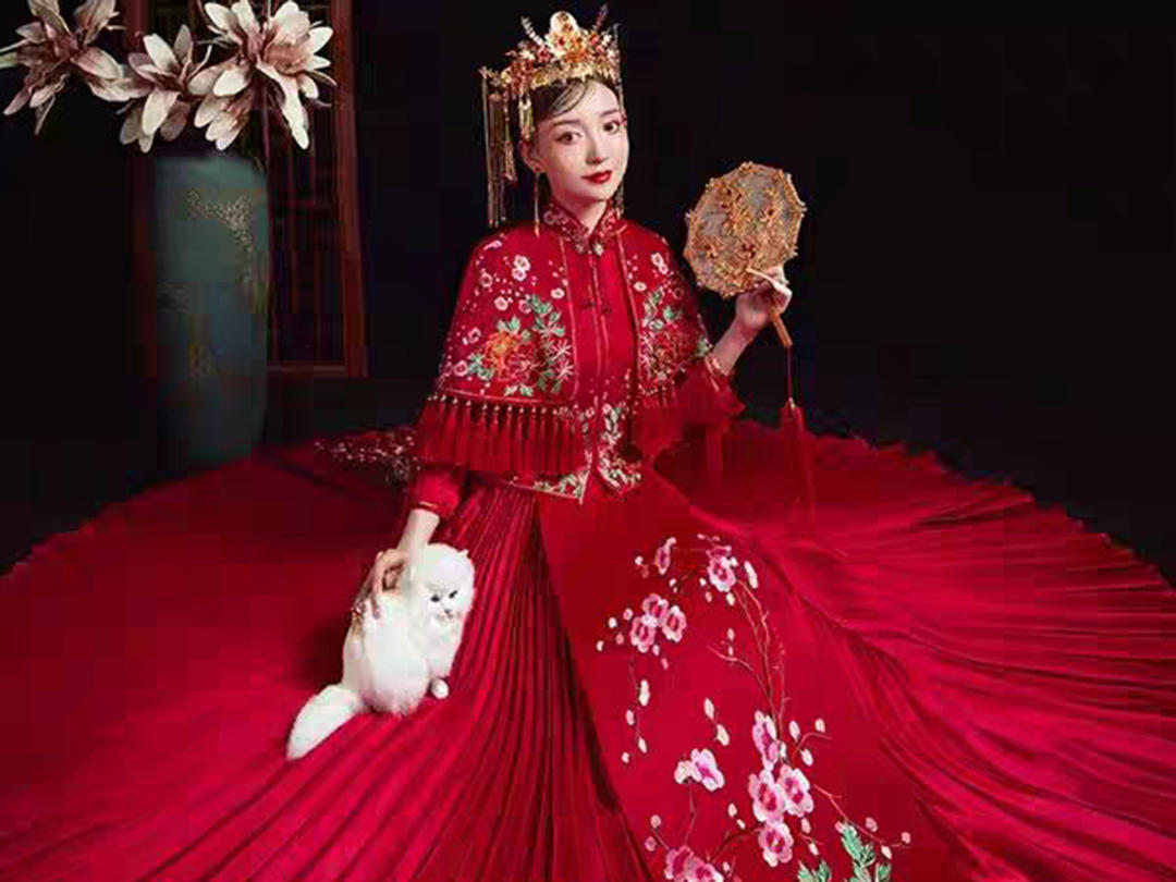 【缪斯婚纱】设计款秀禾/超值出售