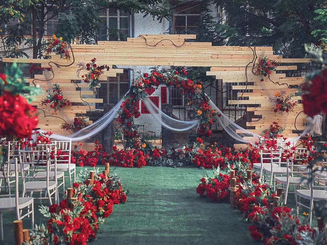 [她他婚典]超值户外小清新微森 纯场布