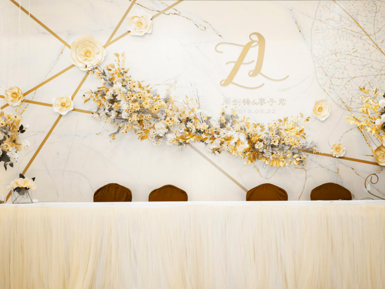 禧度婚礼/香槟色奢侈婚礼私人订制+四大金刚