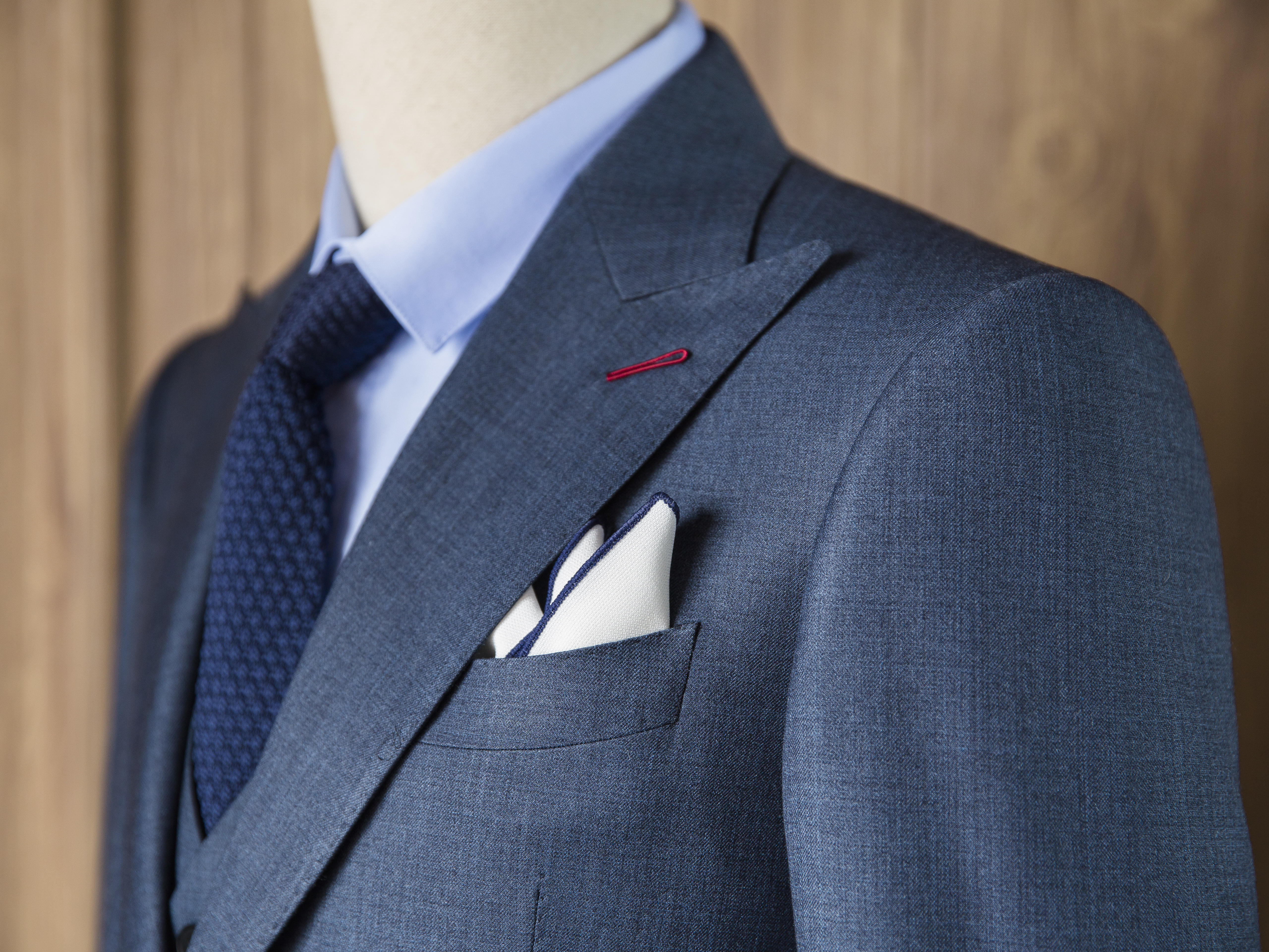 高端进口全羊毛面料定制西服九件套