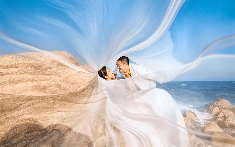 厦门婚纱摄影总监级拍摄双影拍摄五星级酒店3天2夜