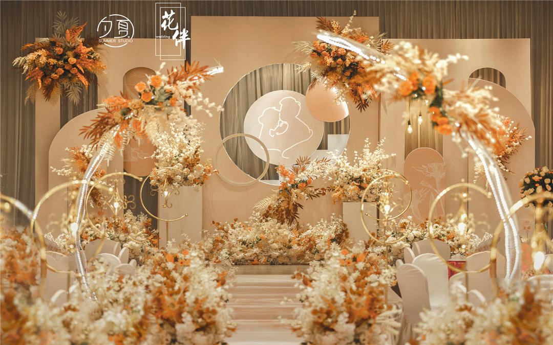 【花伴婚礼】香槟色泰式婚礼