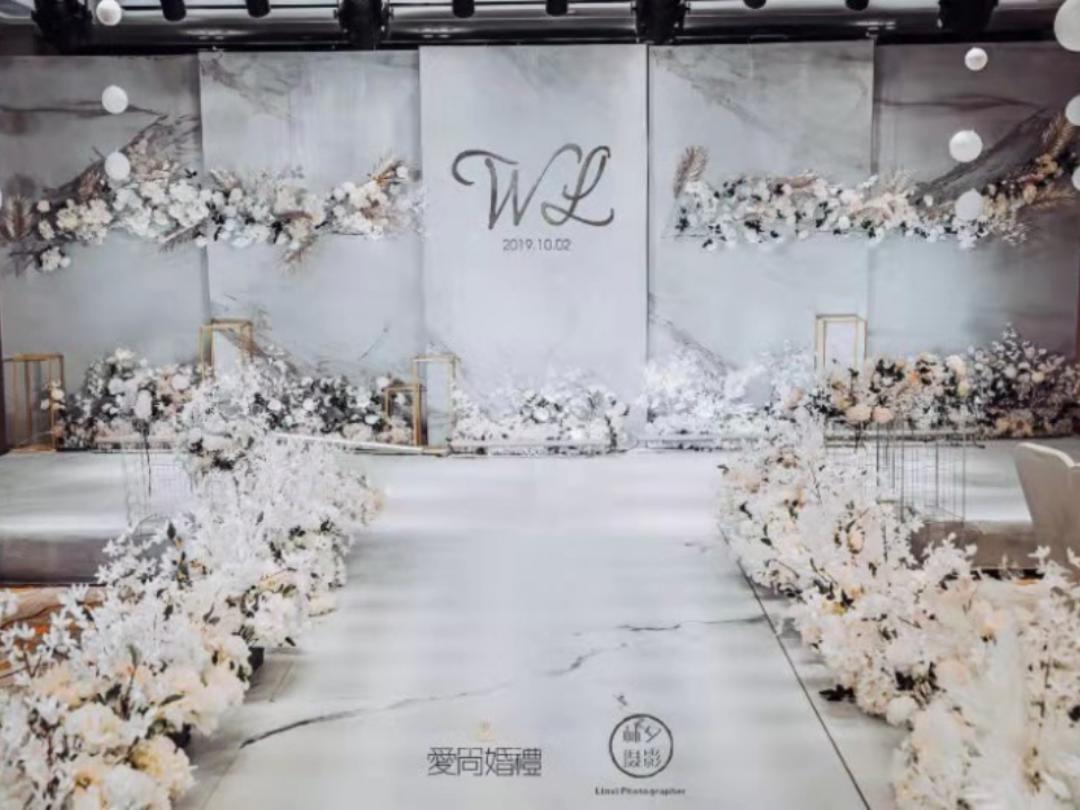九江爱尚婚礼---白色大理石风格