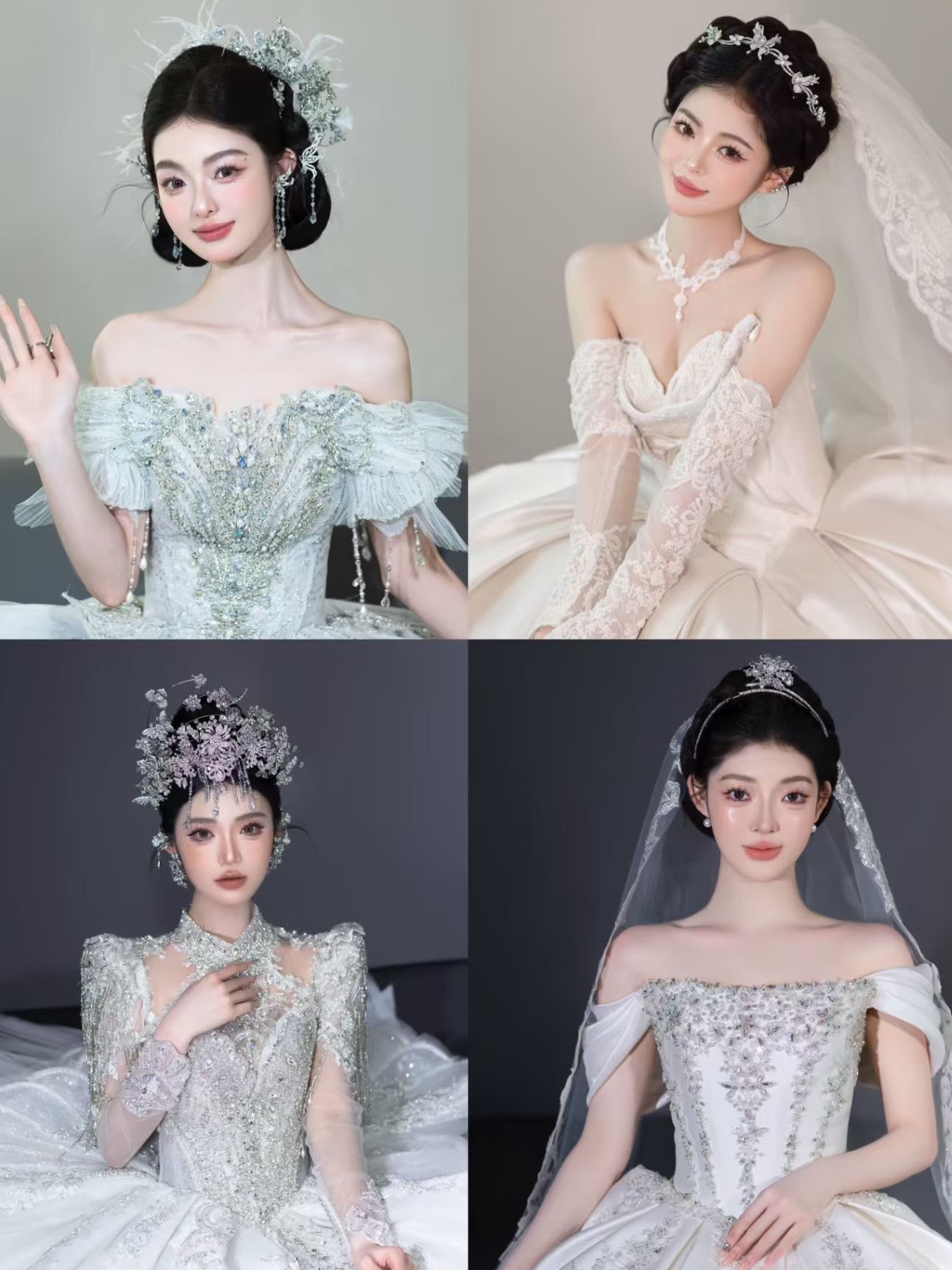 主纱新娘妆造