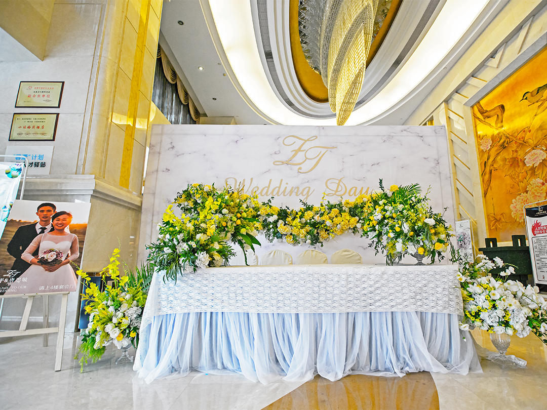 夏季优选【大理石黄白色婚礼】