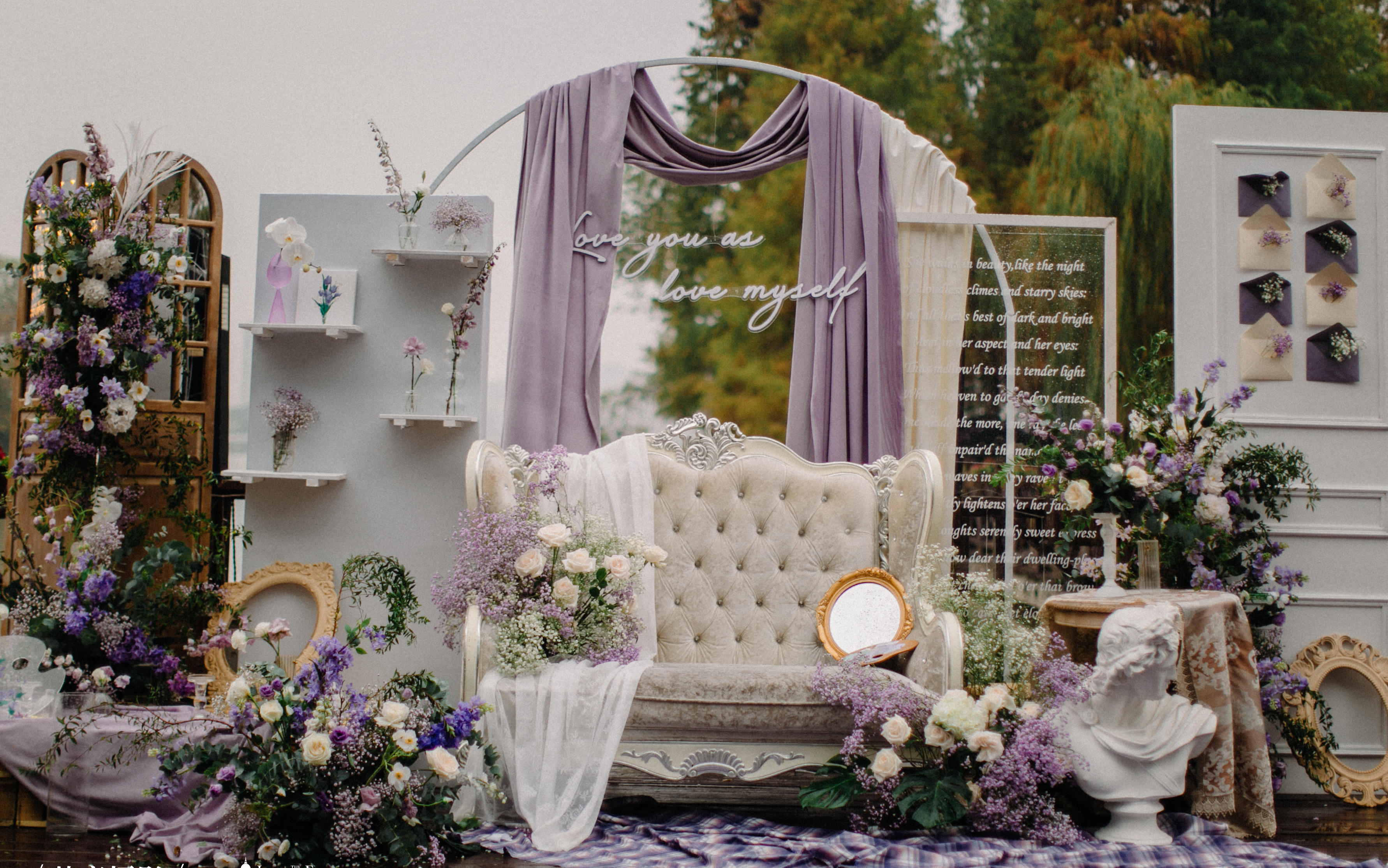 【锦玉喜堂】户外草坪婚礼/性价比之选