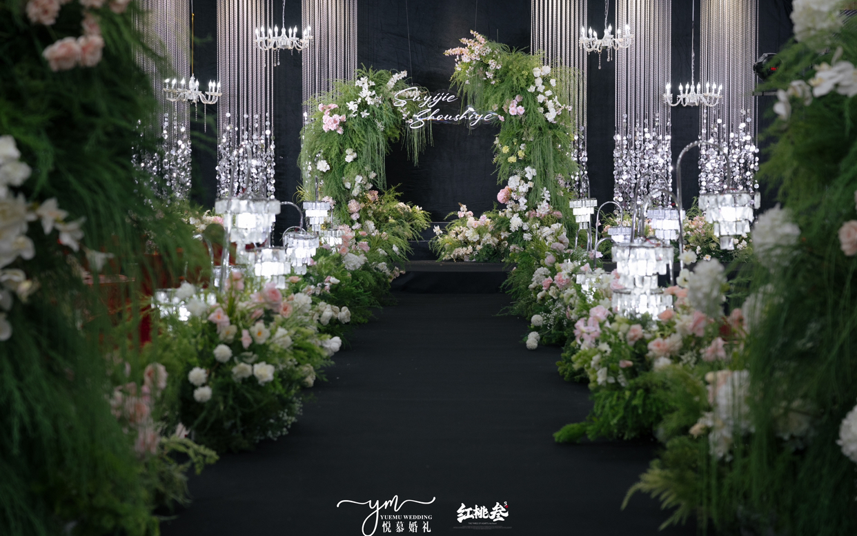 【悦慕婚礼】黑绿轻奢婚礼