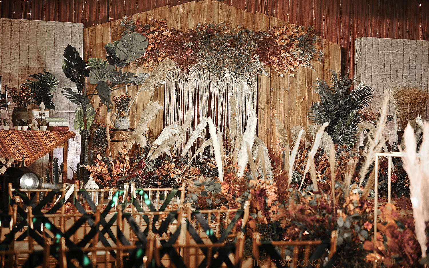 秋色婚礼超火超温馨田园风