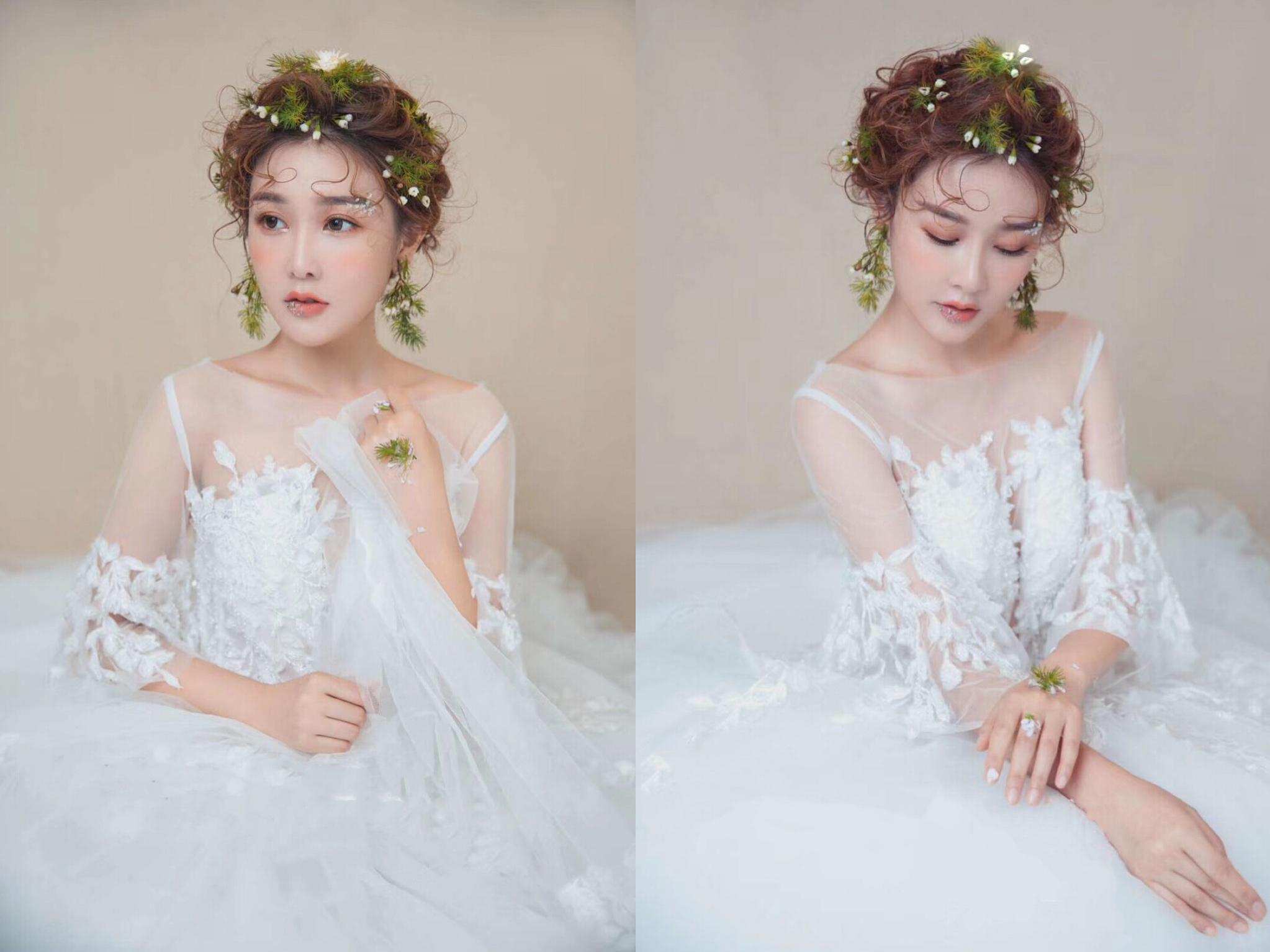 【木小白】资深档化妆师全天跟妆 送妈妈妆伴娘妆