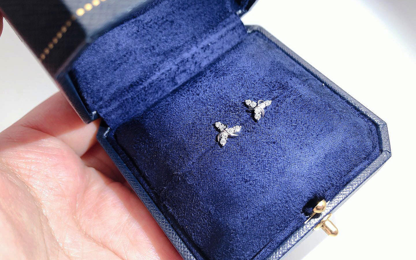 超人气款『风车』钻石耳钉