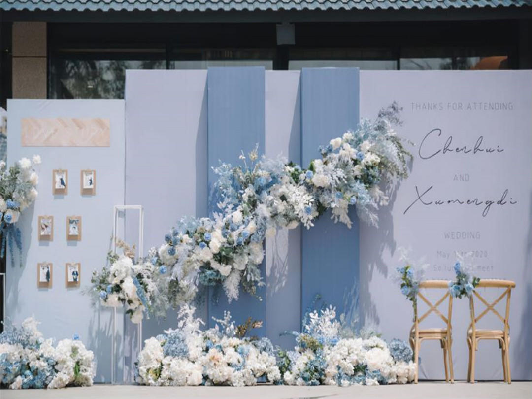 【2023流行色系】梦幻蓝色婚礼