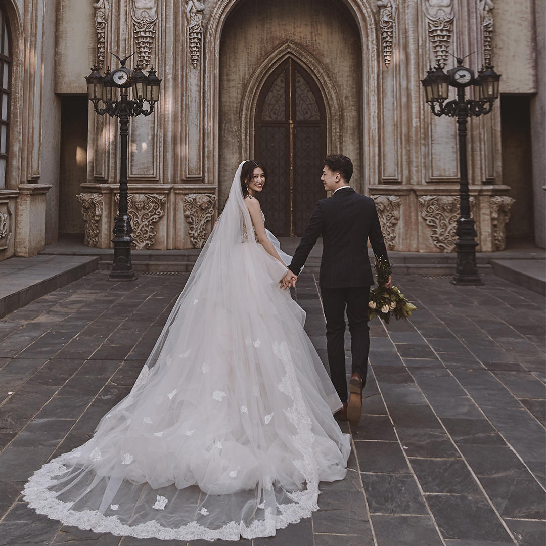 薇拉原创客片【都市时尚街拍】陈虹希孙忠祥