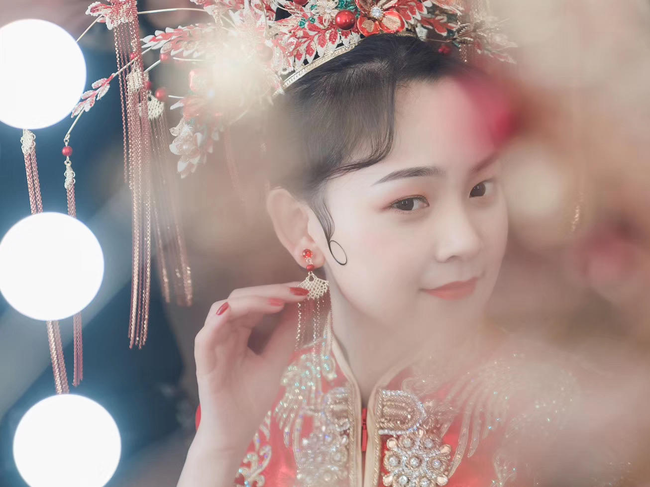 资深档全程跟妆2造型唯美简约妆容 送亲友妆