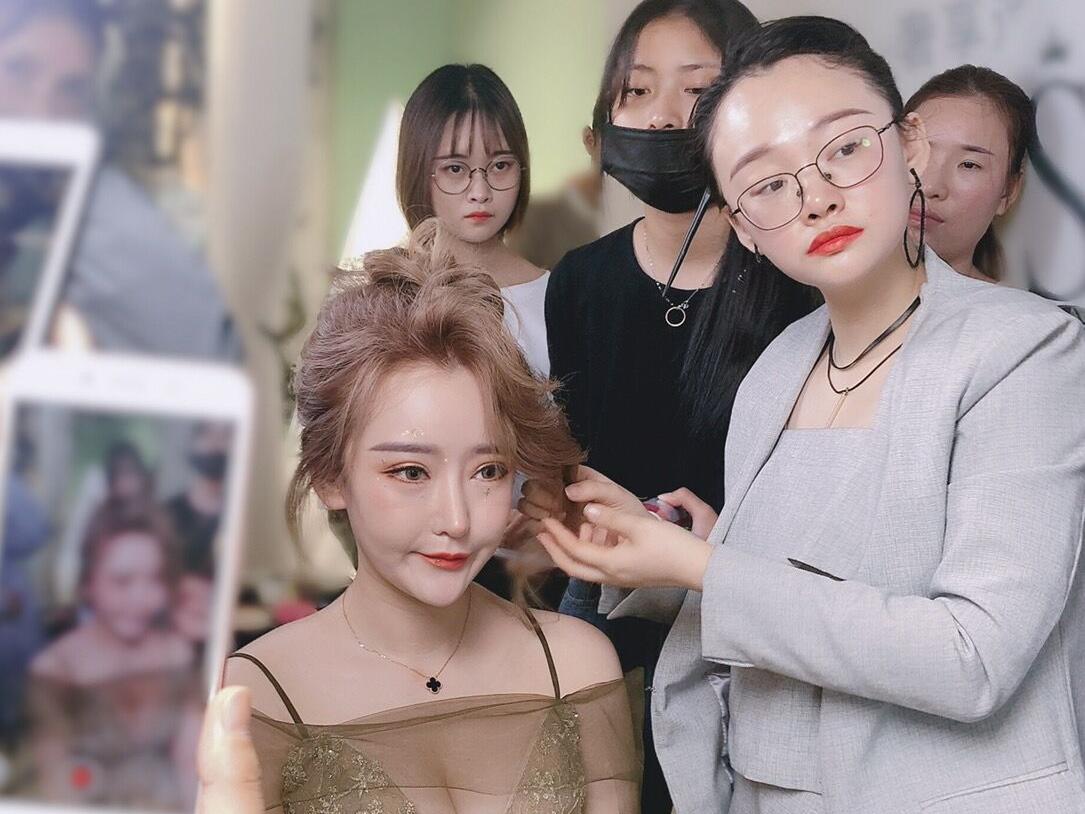 新娘早妆 赣州婚礼新娘早妆服务礼服 婚纱租赁