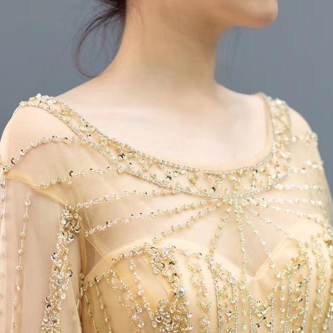 #JING境婚纱#新款飘袖高品质敬酒服