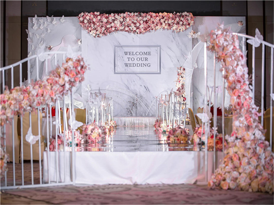 【唯诺婚礼】私人定制 白色粉色系