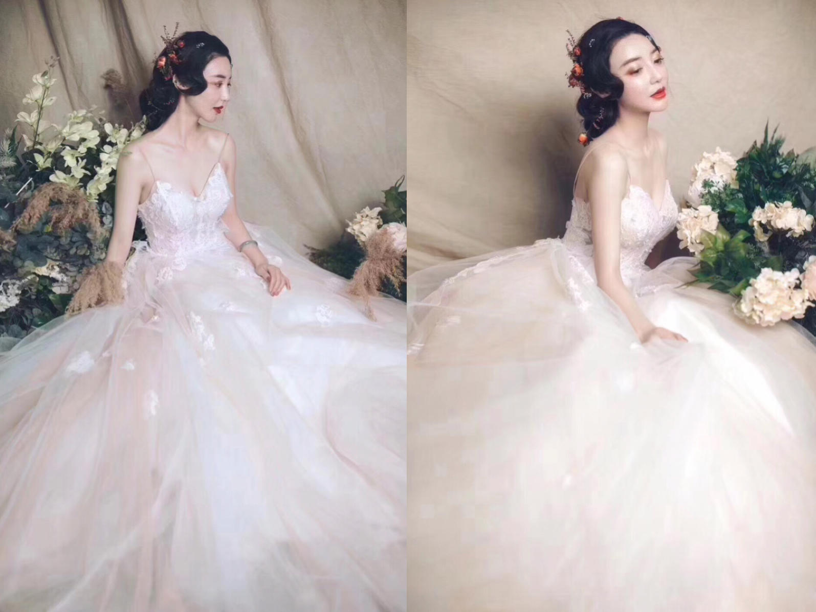 【超值套餐】精致主纱大拖尾