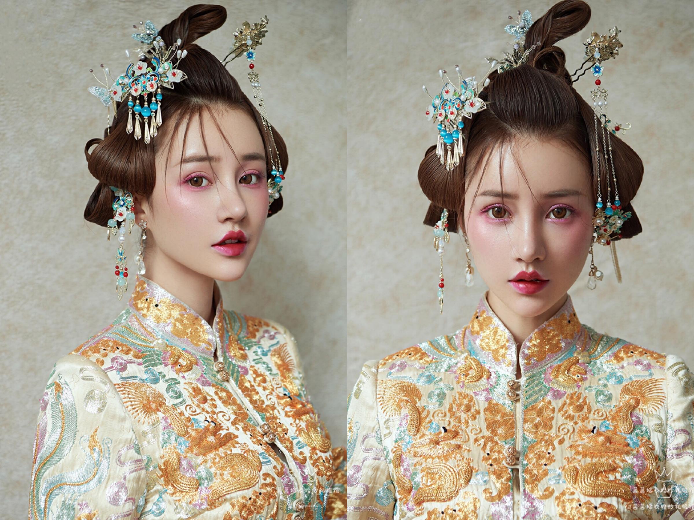 特惠-(小预算必选)新娘跟妆，拖尾婚纱.敬酒服