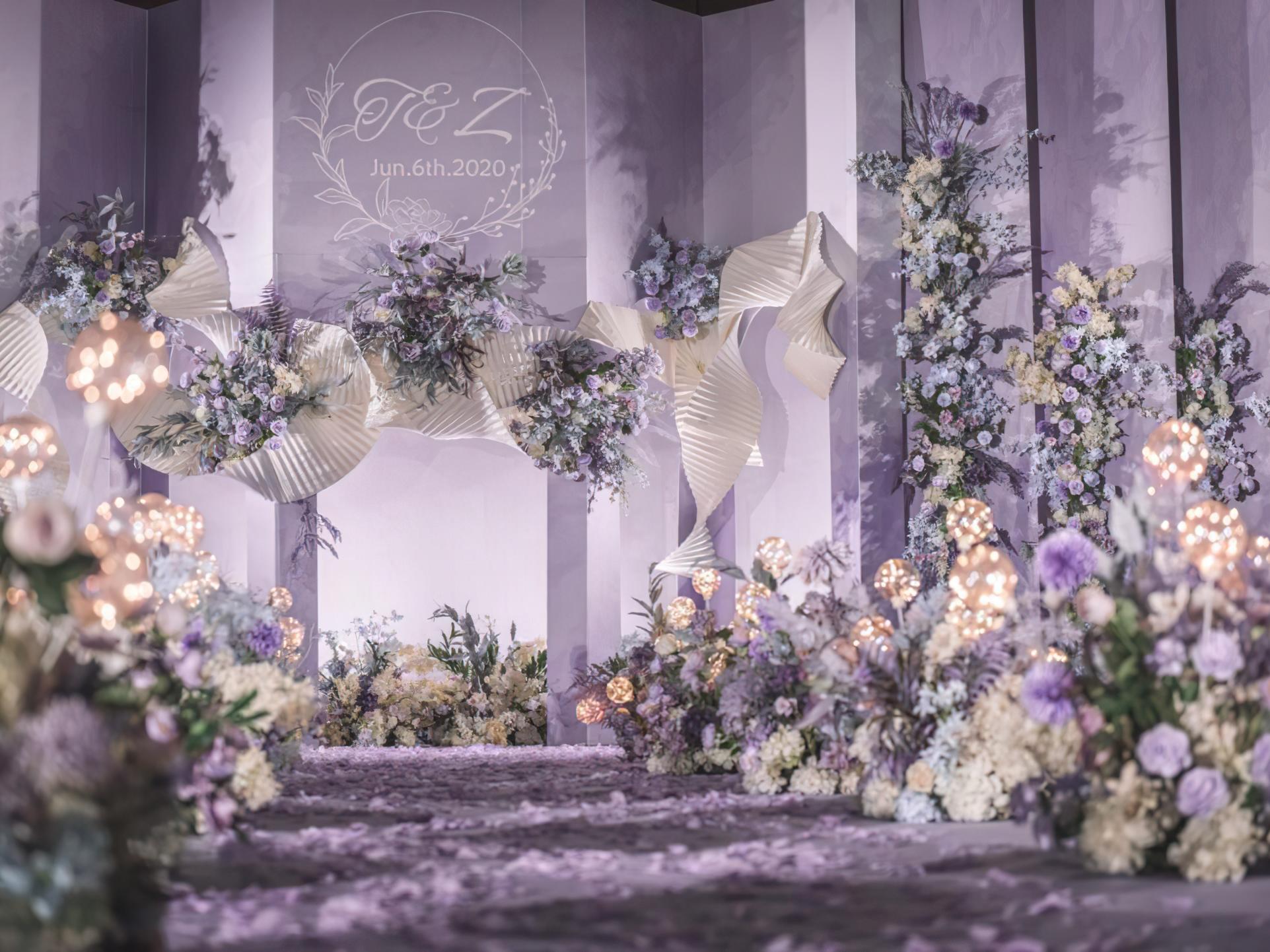 【爱尚百年婚礼】雅致  紫色梦幻婚礼