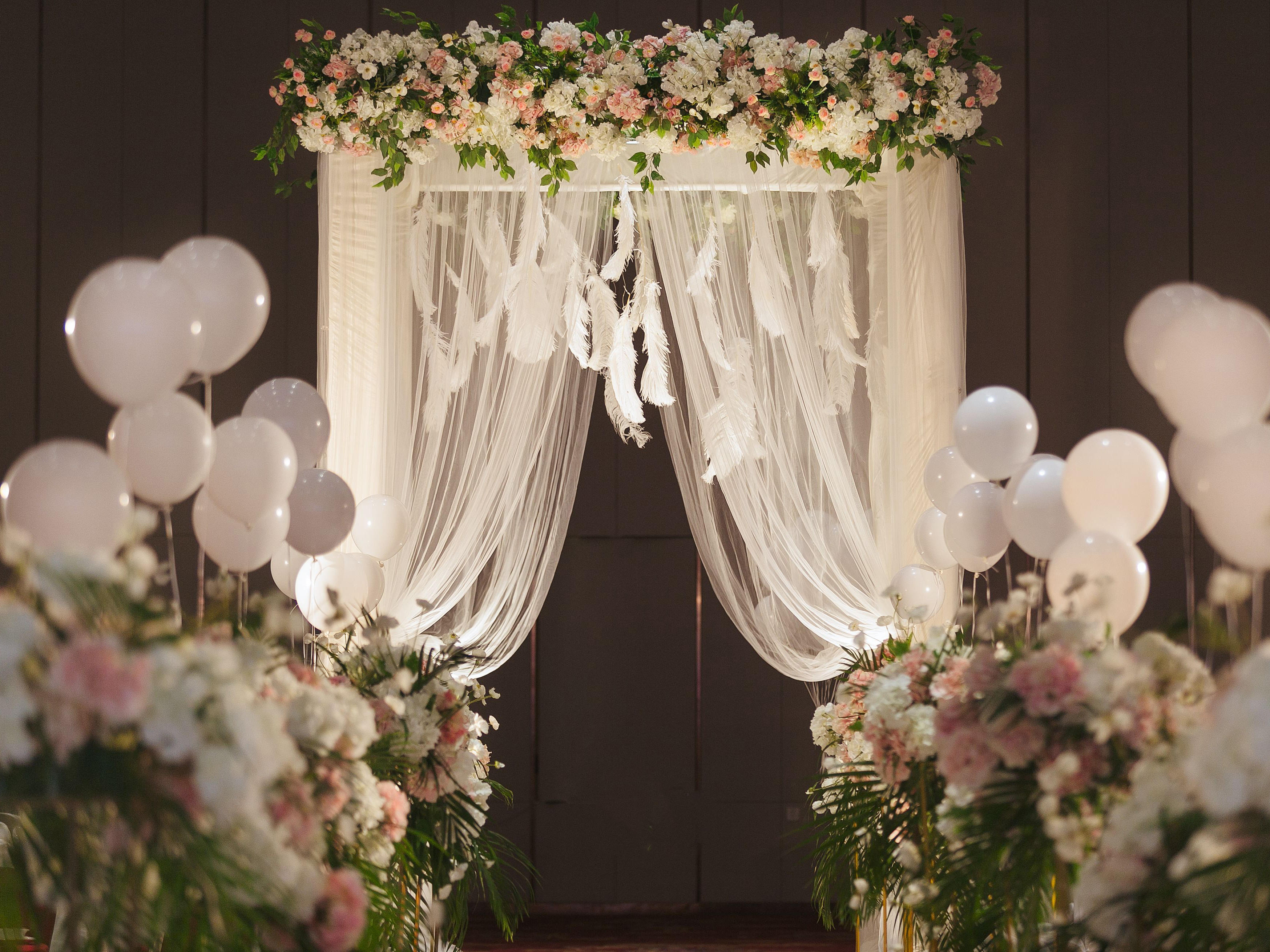 爱的真谛【白绿清新主题婚礼】内含司仪摄像摄影跟妆