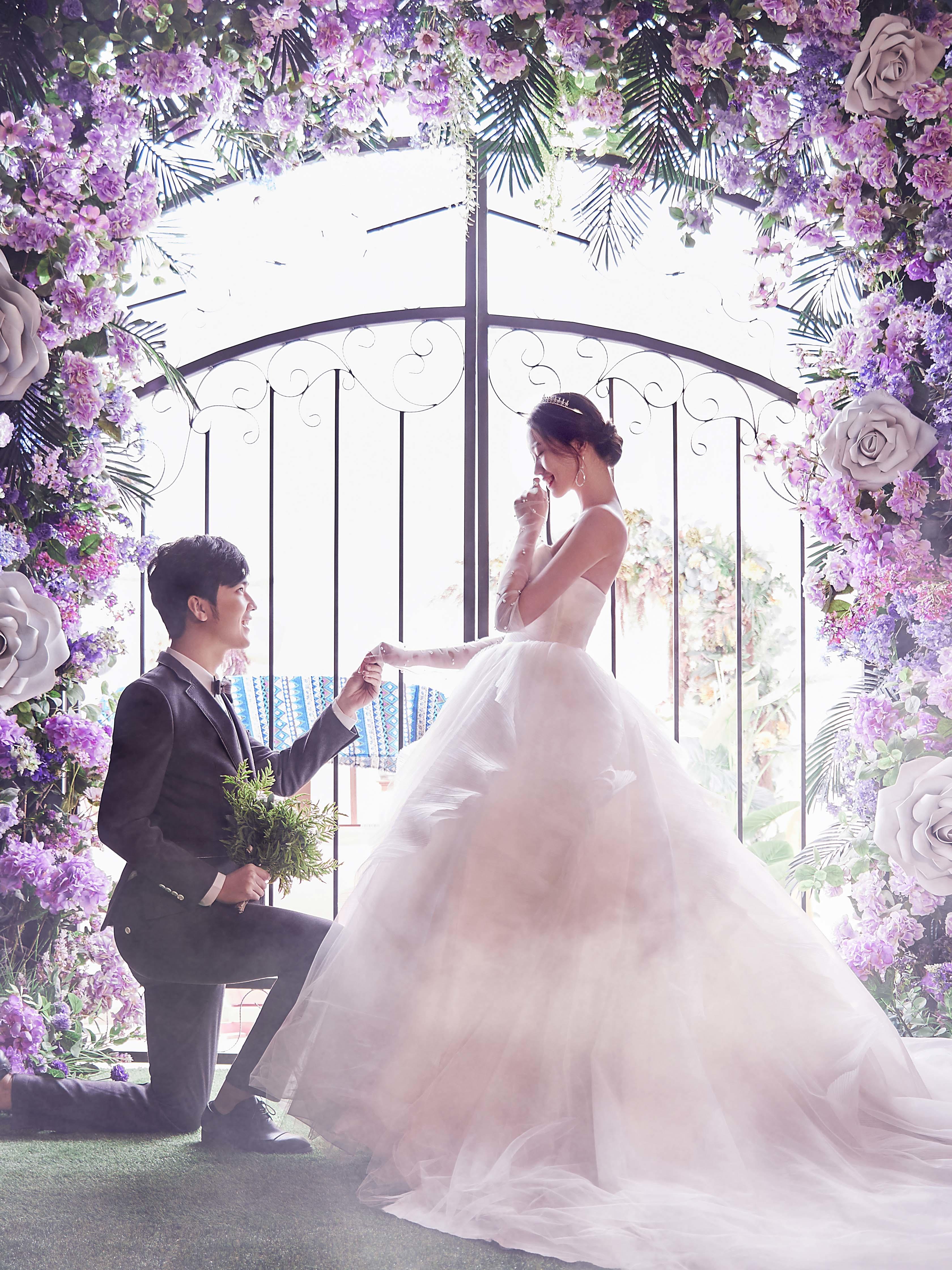 【王妃嫁衣婚纱礼服高定套餐】