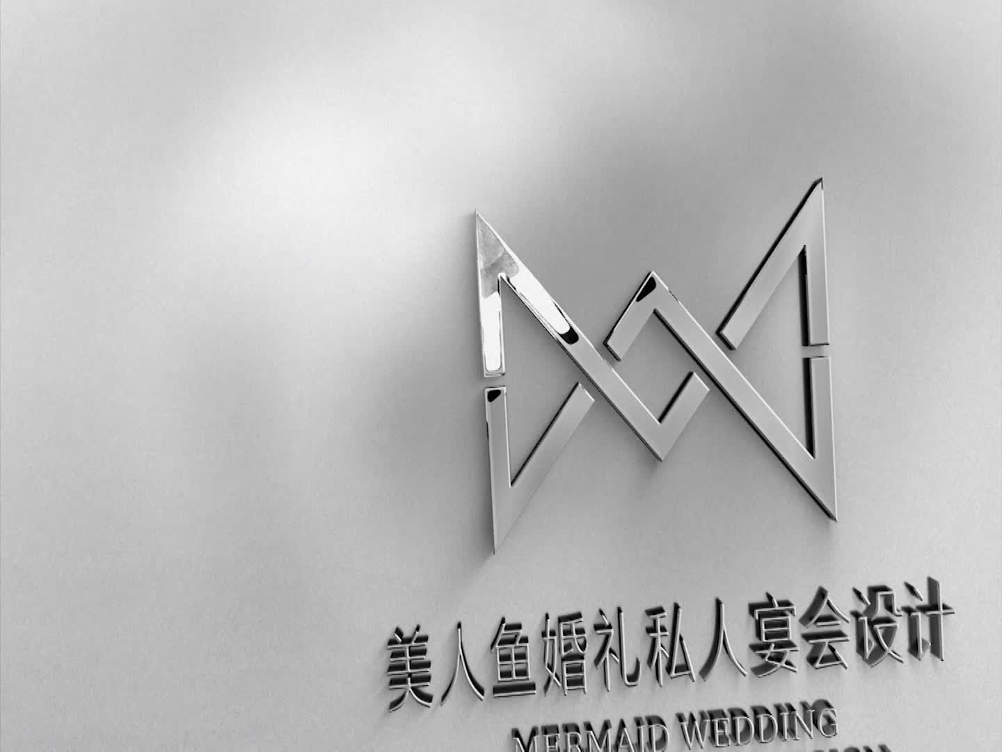 【美人鱼婚礼】卢浮宫简约粉镜面T台含四大金刚