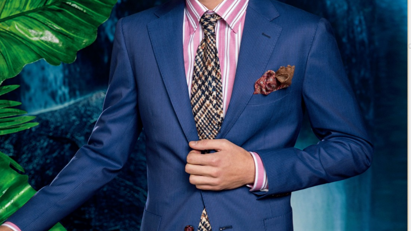 创喜新郎，礼仪，商务，时尚格条毛料高级定制三件套