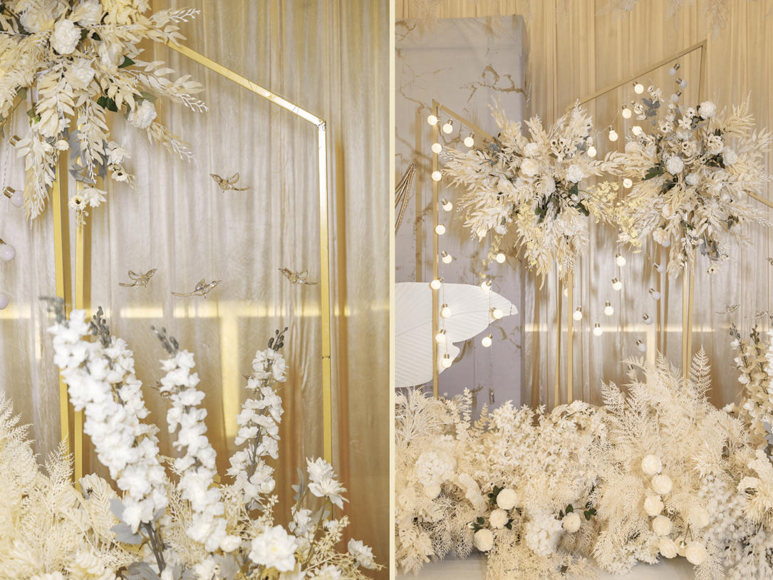 花田唯汀-香槟色梦幻唯美婚礼