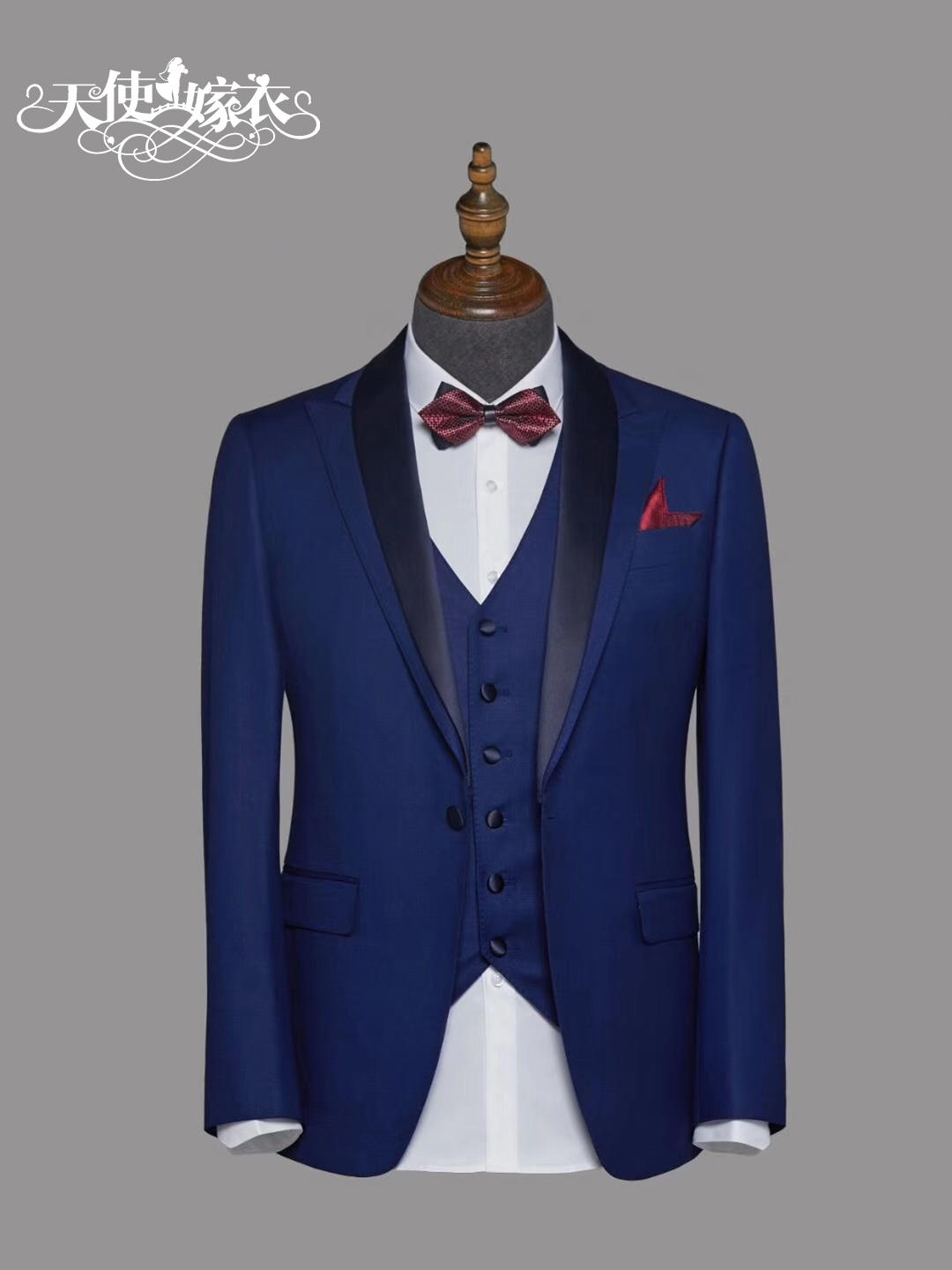 新郎礼服定制/男士商务西装量身定制