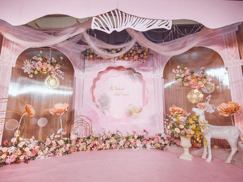 【 悦色婚礼 】粉色法式庄园 优雅浪漫