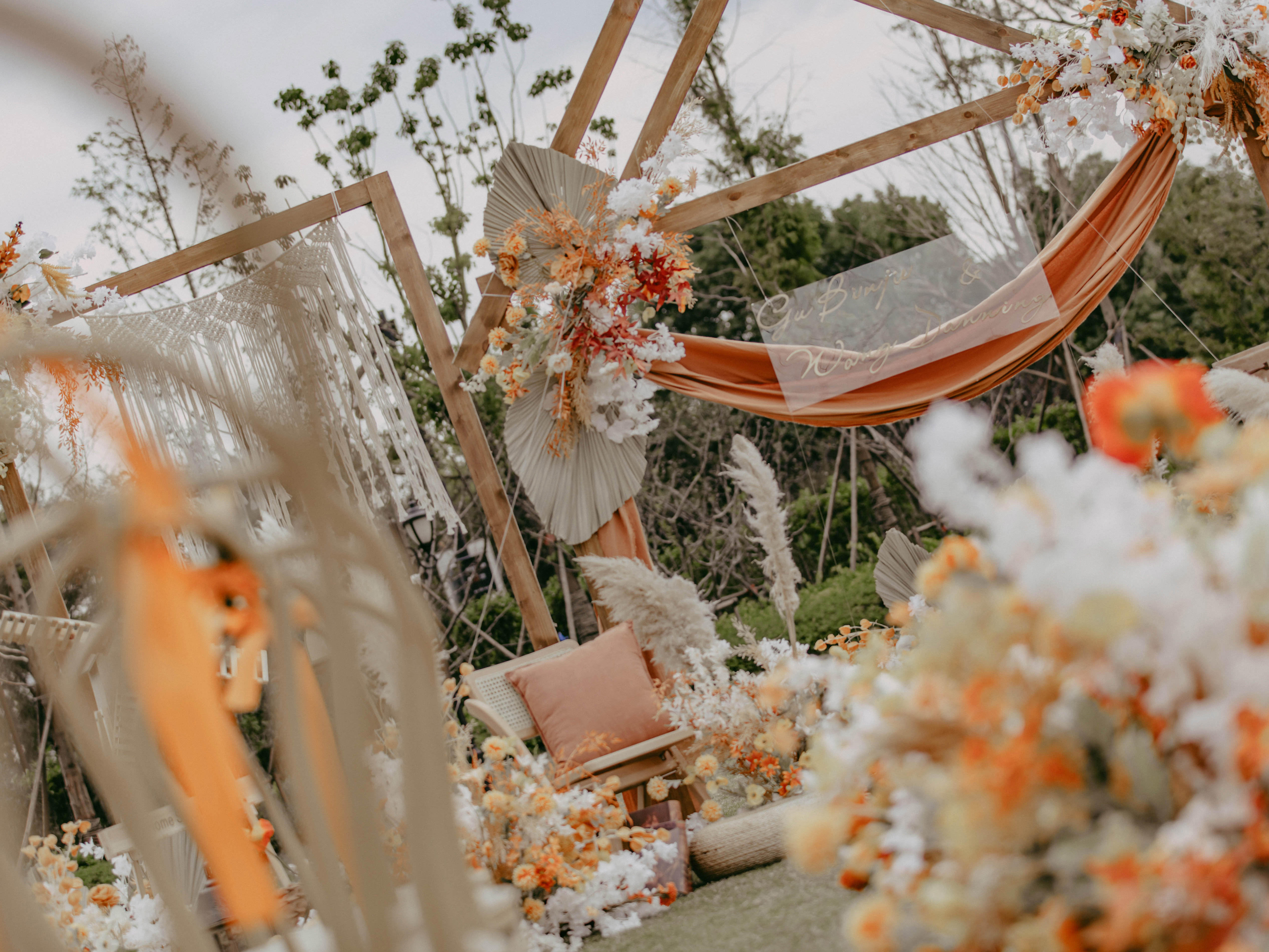 秋色户外婚礼《有你的时光》