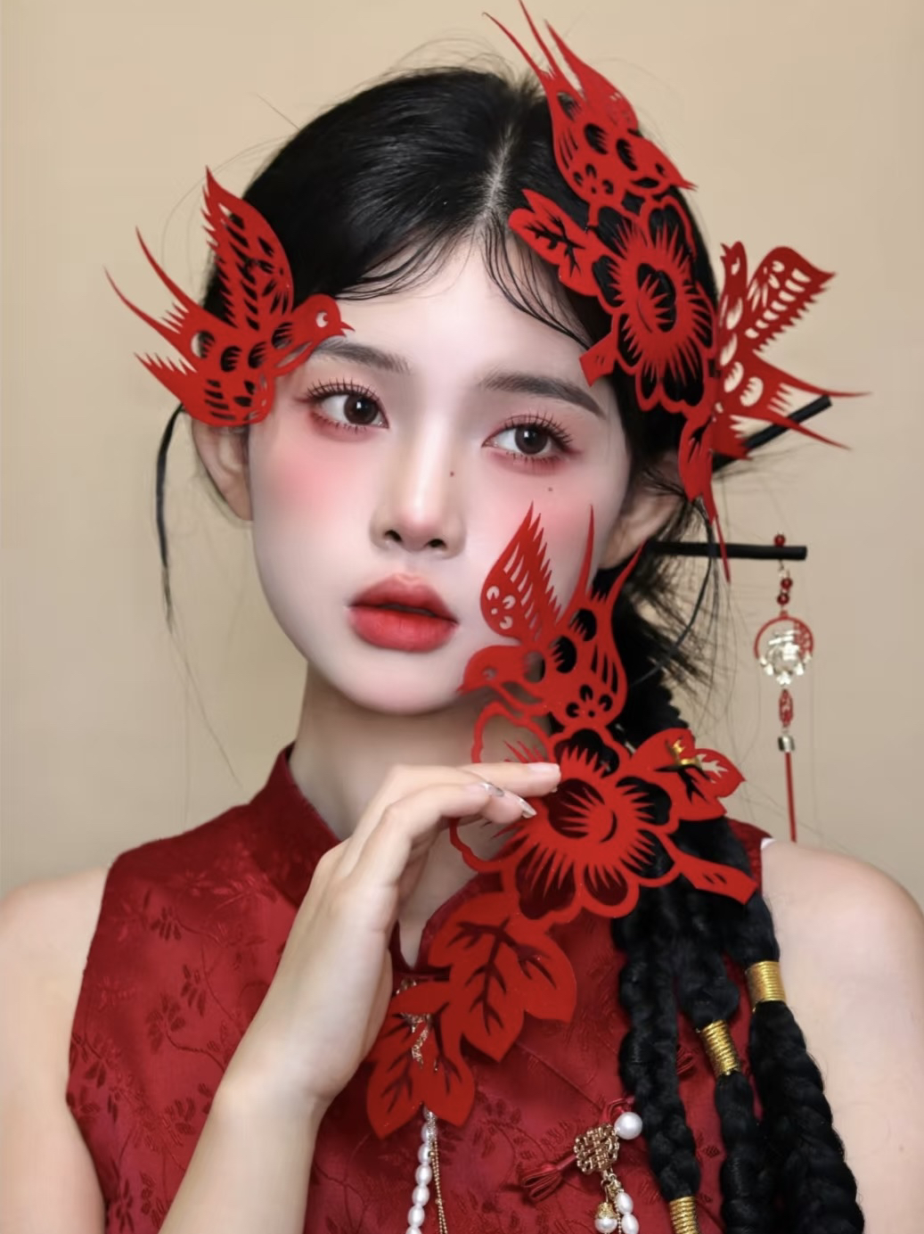 新中式高級感妝造