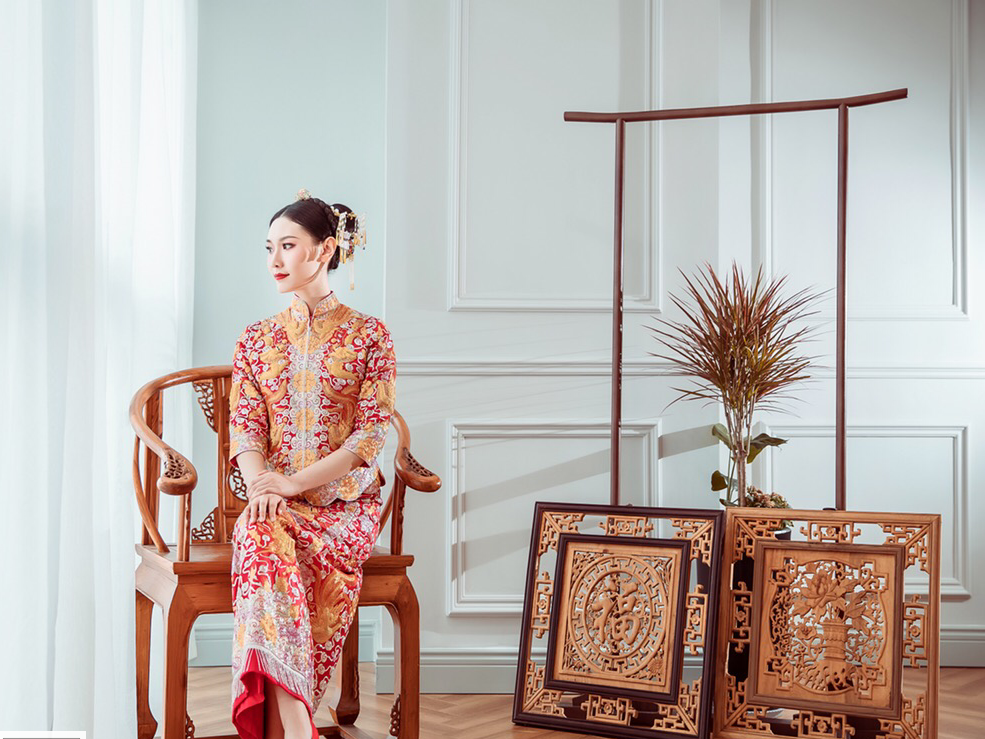 【限定优选三件套】绝美齐地纱