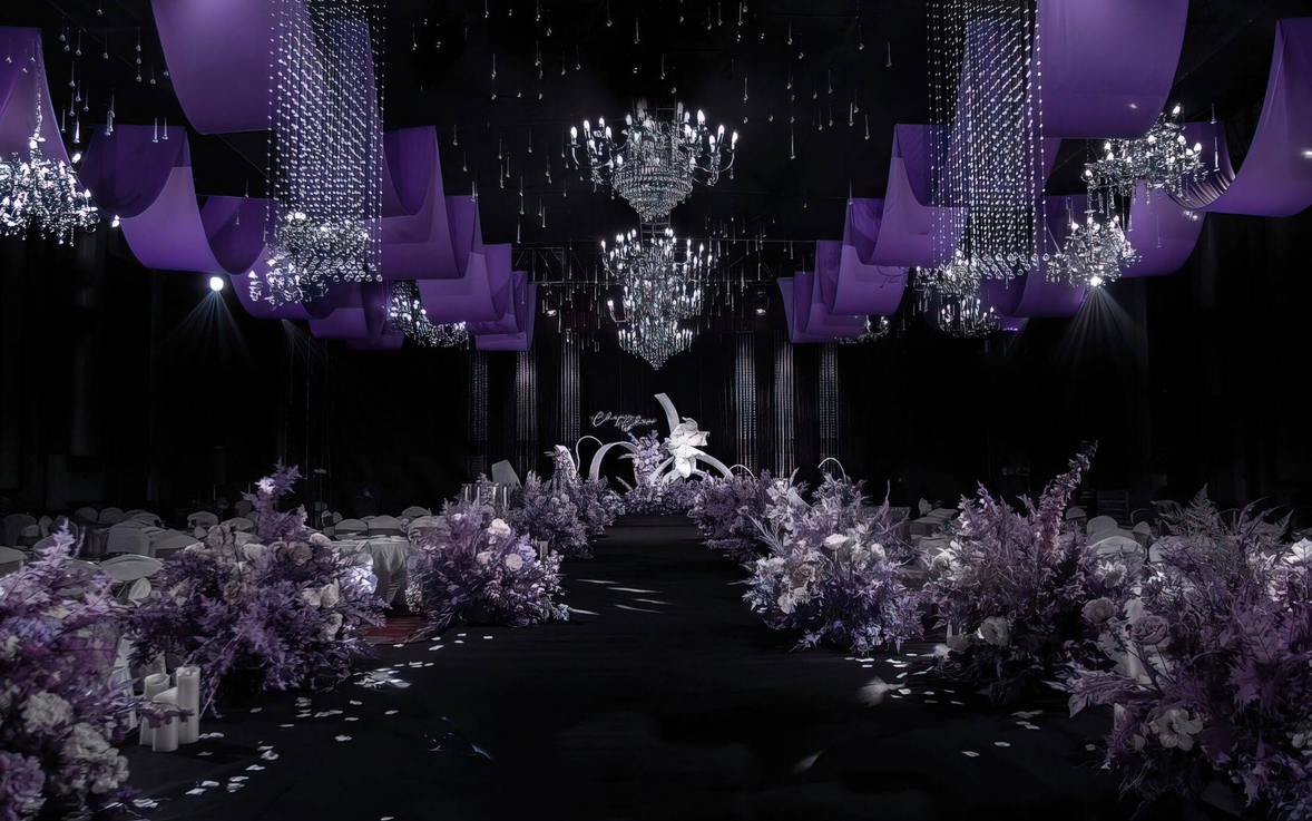 韩式白紫格调 演绎温柔空间美学