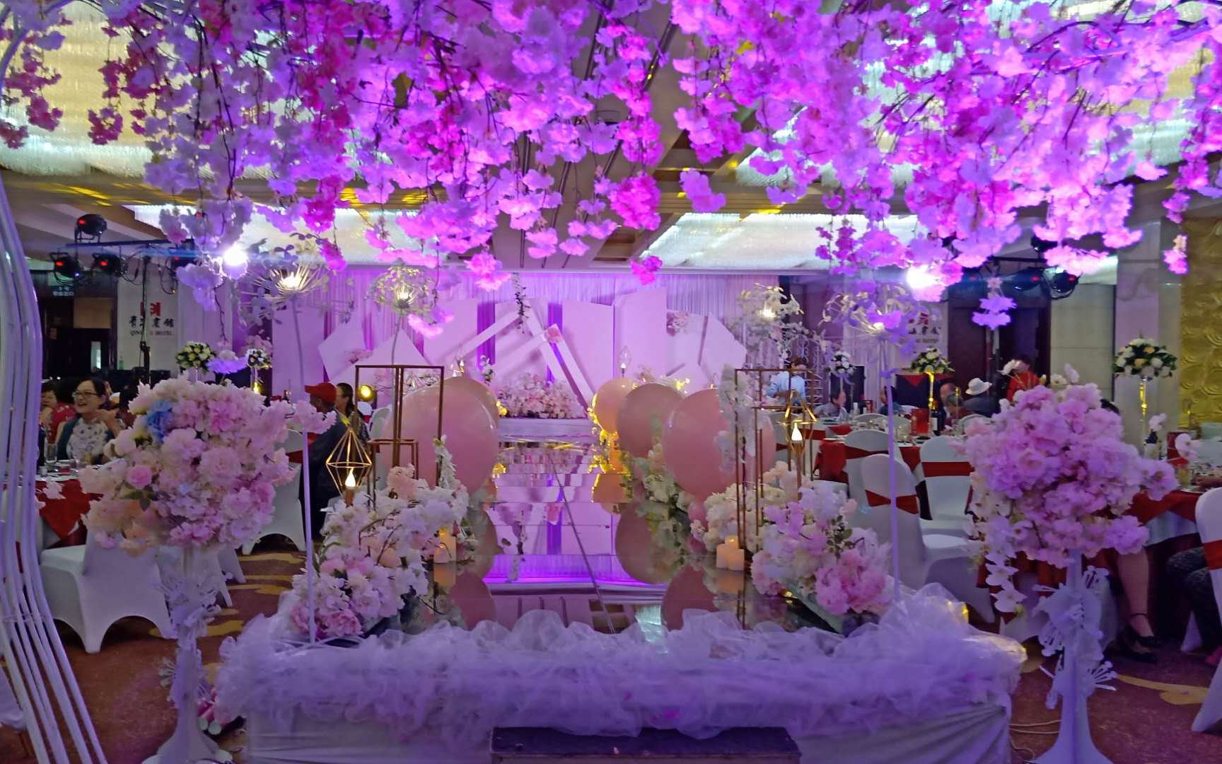 中式婚礼盛世灼华红金色系