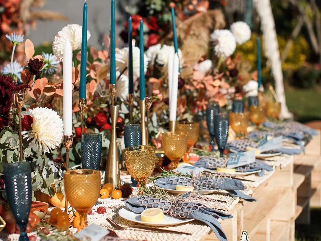 【拾年】波西米亚小众定制户外草坪婚礼