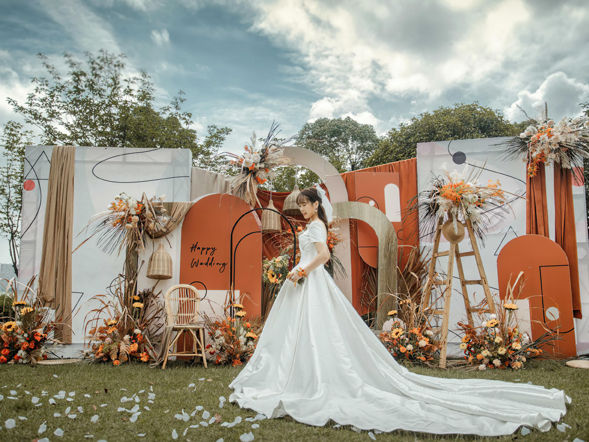 【热推套餐】红色婚礼/庭院婚礼/户外草坪婚礼